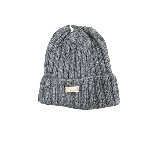 Tummanharmaa villapipo 